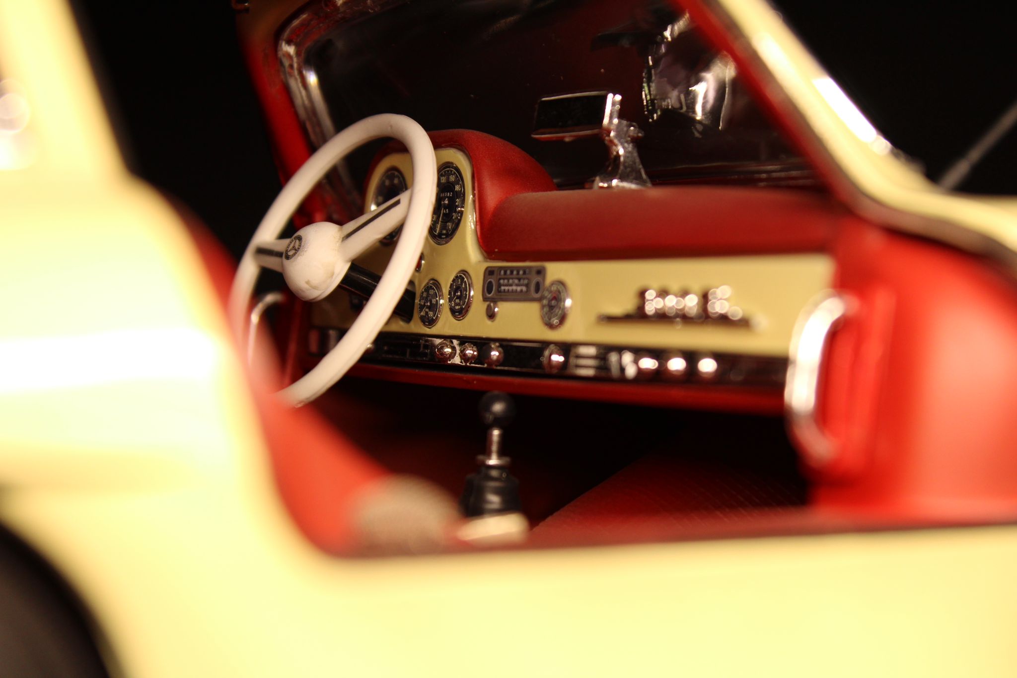 1:12 300SL gullwing interior